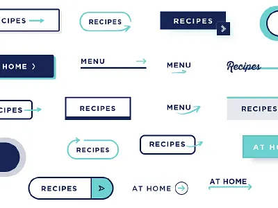 Button Styles blue buttons exploration teal ui ui exploration