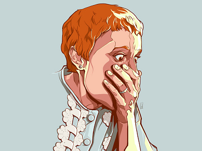 Rosemary's Baby horror illustration inktober rosemarys baby