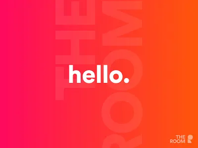 The Room gradient hello inspiration room side project the room visual design