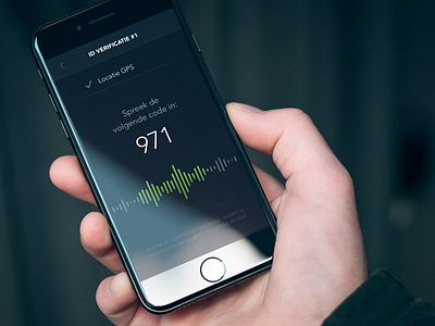 Voice Recognition Identification app dark identification recognition speech voice