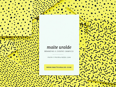 Brand new business cards black branding bright business card color identity logo logotype pattern yellow