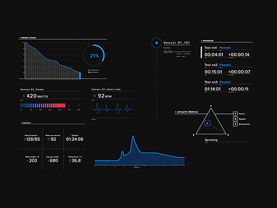 Graphic Elements animation gfx interface mograph motion rgb ui ux