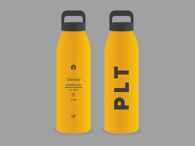 Water Bottles branding crew flight military pilot skully squadron standard issue water bottle