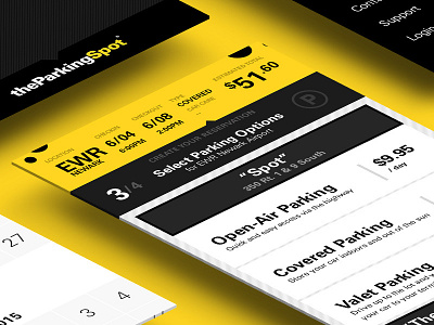 UX / UI refresh for major parking brand mobile ui ui ux wireframes