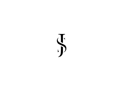 JS Monogram custom design j lettering logo monogram s type typography