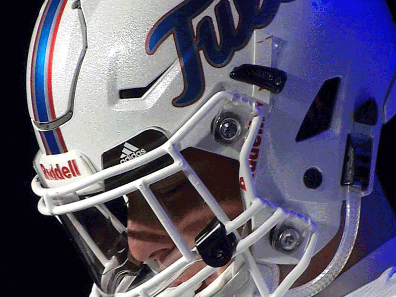 Tulsa Wordmark branding college design football identity script sports tulsa typography university of tulsa