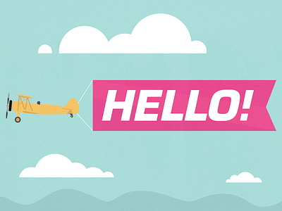 Hello Dribbble! debut