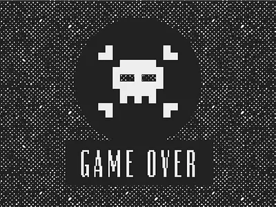 Skull 13 - 31 Days of Skulls 13 31daysofskulls dead game over halloween skull unlucky