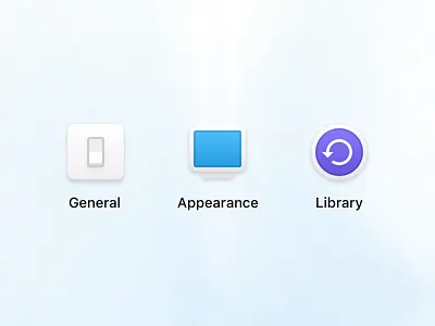 Preferences icons app iconjar icons mac mac os native preferences settings subtle