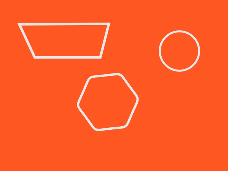 Playing with shapes + animation animation design geometry motion