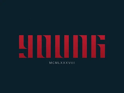 Young - 1988 personal logo rebrand young