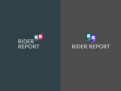 Rider Report Logo Samples logo