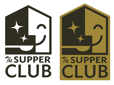 Proposed Loyalty Program Logo badge brand branding concept contrast cooking dining face food icon logo retro