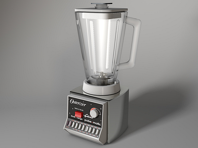 Osterizer Blender 3d blender cinema 4d osterizer blender retro