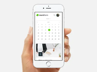 Mentform Platform Mobile learning mentor mentoring mobile online responsive saas tutor web