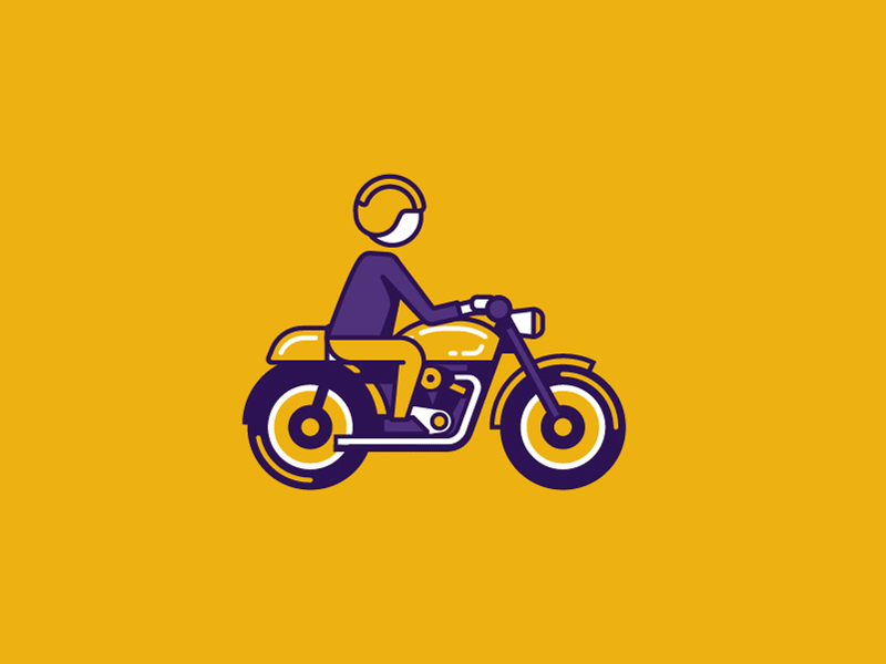 Iconz bicycle bike character clinic health medical motorcycle rider street tricycle truck