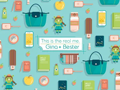 My stuff illustration