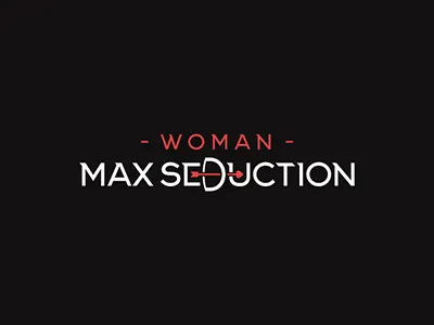 Max Seduction arrow design lodo max meet seduction temptation woman