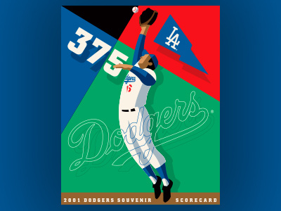 Road Not Taken, Part 19 baseball dodgers scorecard sports studio simon