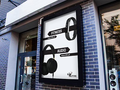 OU IT Lightbox audio environmental design fitness it lightbox signage