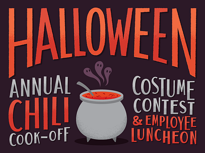 Halloween E-Blast cauldron chili cookoff costume contest cute eblast ghosts halloween spooky