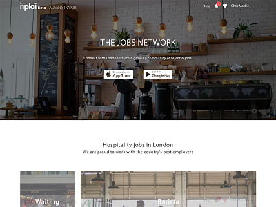 Inploi Web App web applications web design