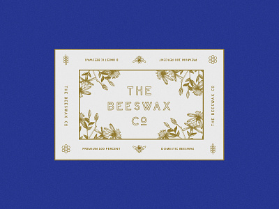 Beeswax Identity bee beeswax icon identity logo type