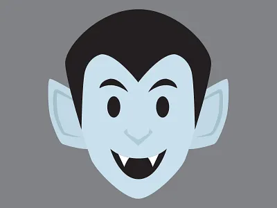 Bite Me halloween illustration vampire vectober