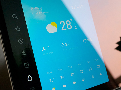 infinity chrome extension ue ui weather