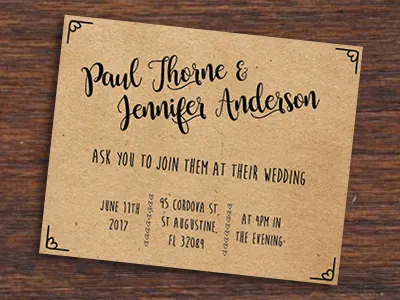 Calligraphy Wedding Invitation calligraphy invitation custom wedding invitation personalized invitation printable invitation wedding wedding invitation wedding invitation design