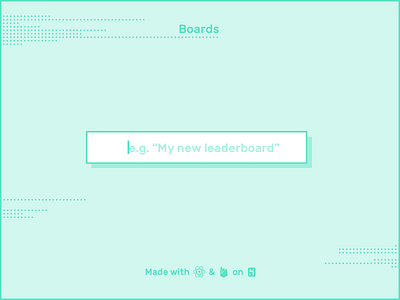 Boards boards create leaderboard react rubik