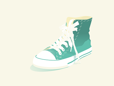 Tennis shoe design flat graphic illustration shoe tennis vector vectors