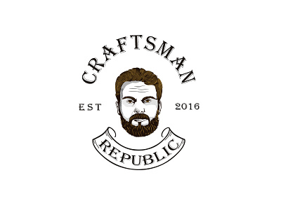 Craftsman Republic Branding brand identity branding crafts craftsman logo design vintage