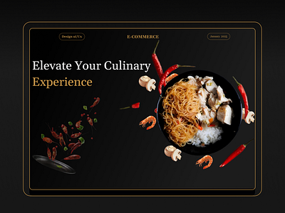Noodle Heaven E-commerce e commerce design figma figma design uiux design web design