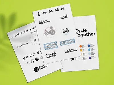 Cycle Together Logo design african creative black creative logo design logo development visual identity