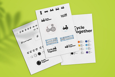 Cycle Together Logo design african creative black creative logo design logo development visual identity