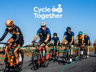 Cycle Together Brand identity brand identity branding graphic design illustrator logo strategic creativity strategic logo