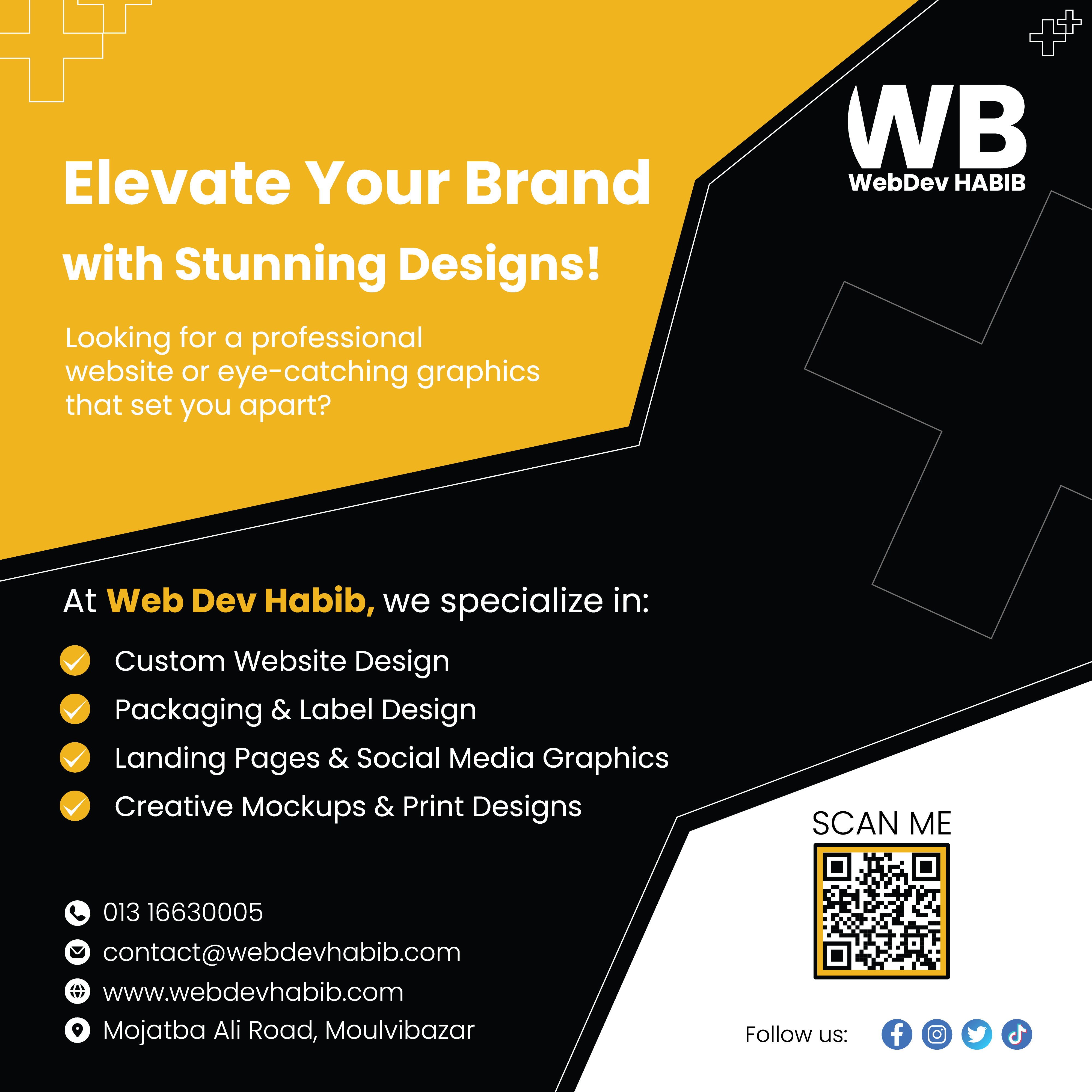 Example of Social Media Post Design