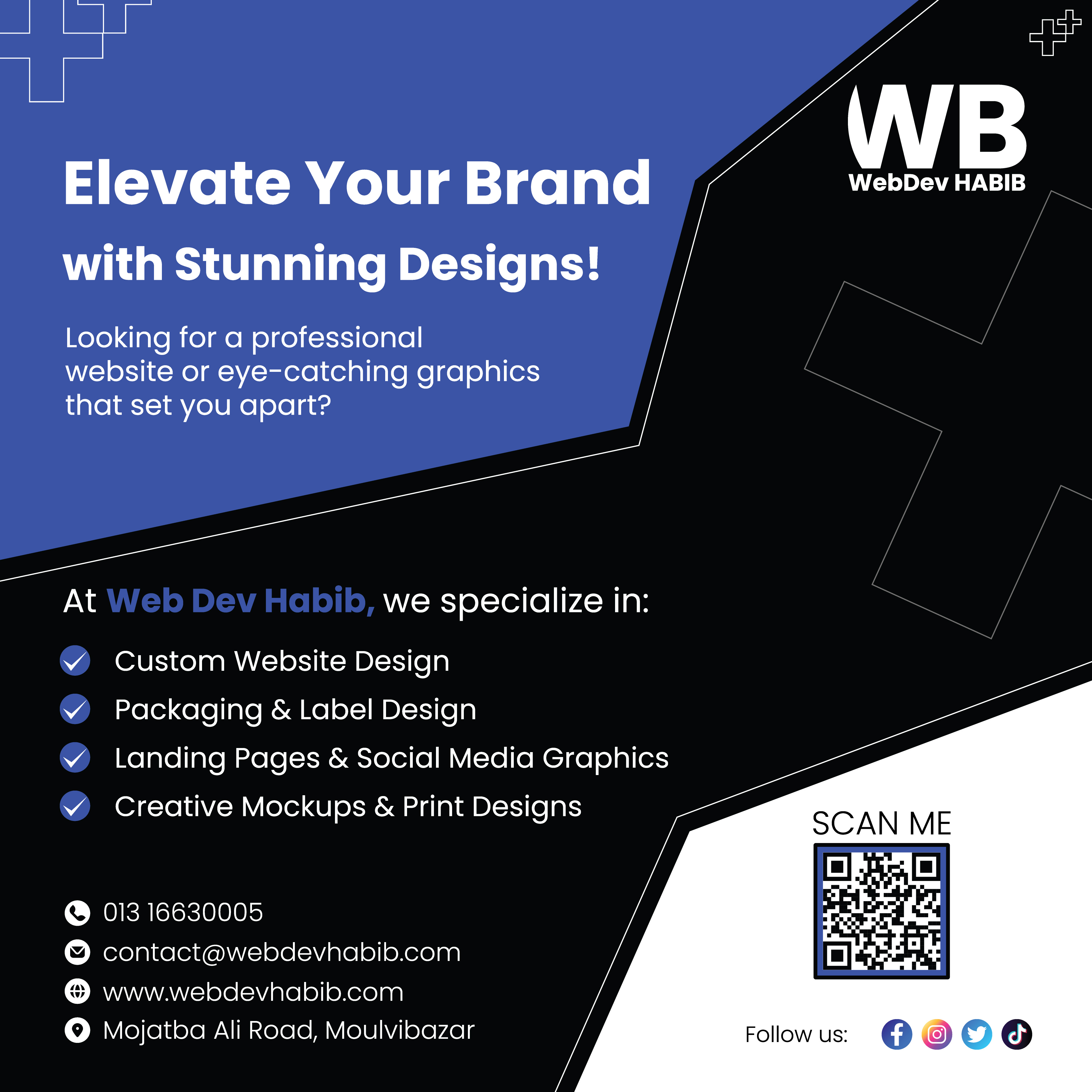 Example of Social Media Post Design