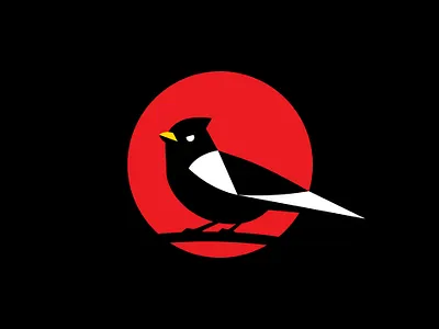 Angry Bird branding design flat graphic design icon illustration illustrator logo minimal typography vector