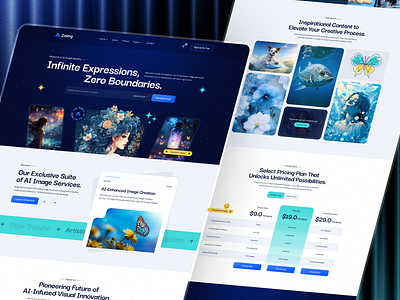 Zaimg - AI Image Generating Services Website aiwebservices aiwebsitetemplate figma design minimaldesign nocodedevelopment responsivedesign saasdesign saastemplates saaswebflowtemplate saaswebsitedesign template design uiuxdesign webdesign webflow webflowtemplate website concept website templates websites webtemplate