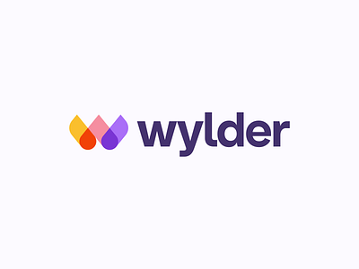 Wylder Logo Design - W letter monogram blockchain casino coin crypto design designer ecommerce icon igaming letter logo logo design logodesign logotype online retail saas symbol w web3