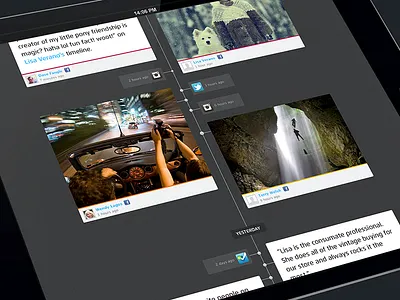 ID Timeline interaction design ui ux