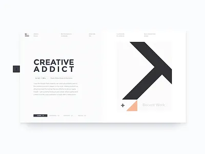 Landing – Personal Site clean css landing light minimal personal personal branding portfolio portfolio site web webpage