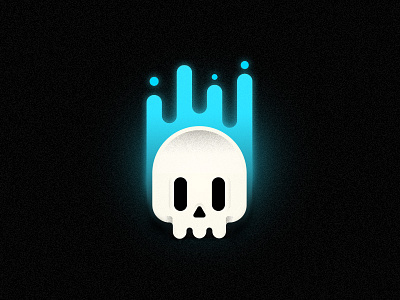 Glowing Skull glow halloween nintendo skeleton skull spooky zelda