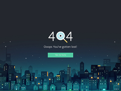 404 404 city error page
