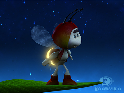 Lumitcho - the firefly 3d animation cartoon cg animation firefly going bananas short movie