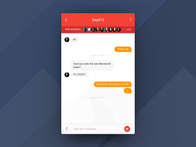 Daily UI-Day013-Direct Message 013 daily day direct message ui