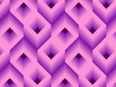 A thing for a thing. 3d ish diamond diamonds its moving moving pattern patterns purple