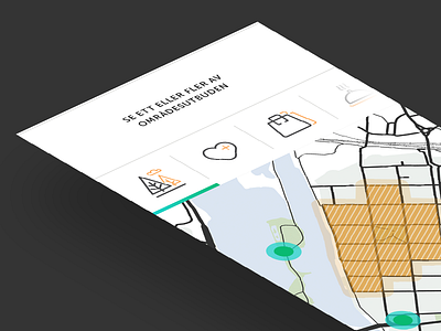 Map Design design flat gradient map symbol